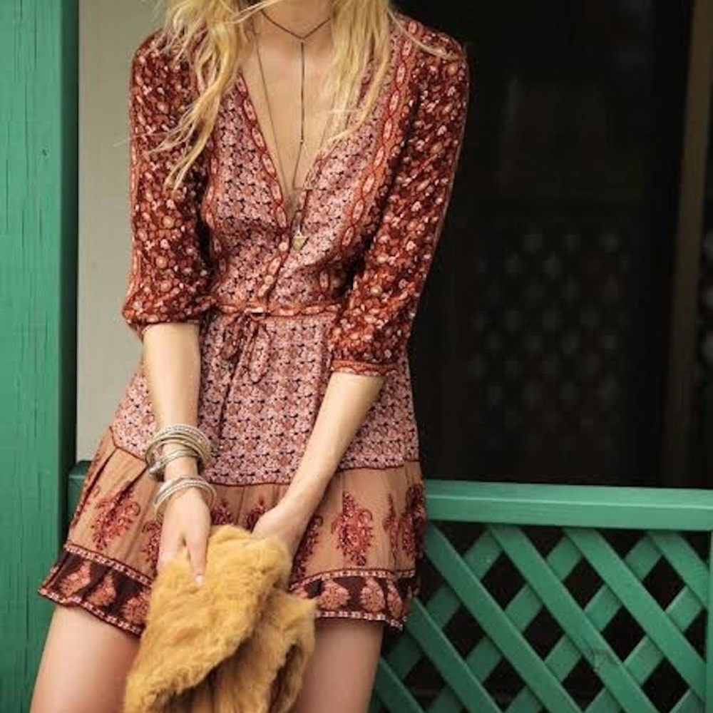 Arnhem Florence floral and paisley dress. 🧡